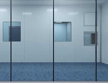 Cleanroom panel work